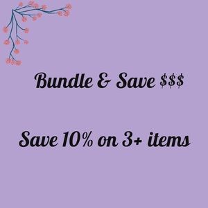 Bundle and Save $$$